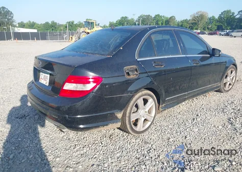 2011 Mercedes-Benz C 300 Luxury/Sport from USA, damaged, VIN WDDGF5EB8BR141083